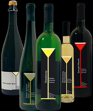 Weissweine, Rotweine, Süssweine, Schaummweine